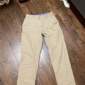 Tommy Hilfiger Tan Chinos Classic Fit Cotton Twill